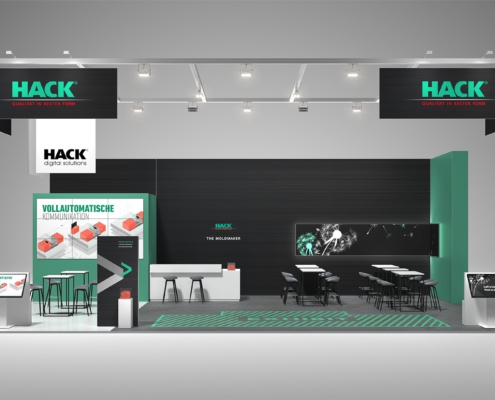 HACK Messestand auf Fakuma